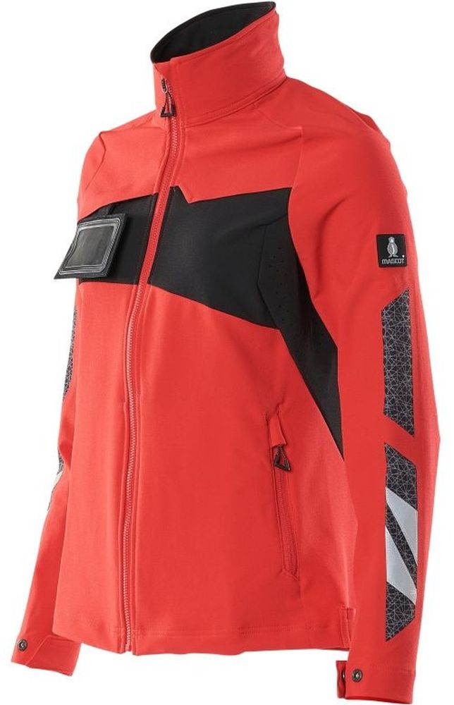 MascotDamenJackeAccelerate18008-511VerkehrsrotSchwarz-XXL