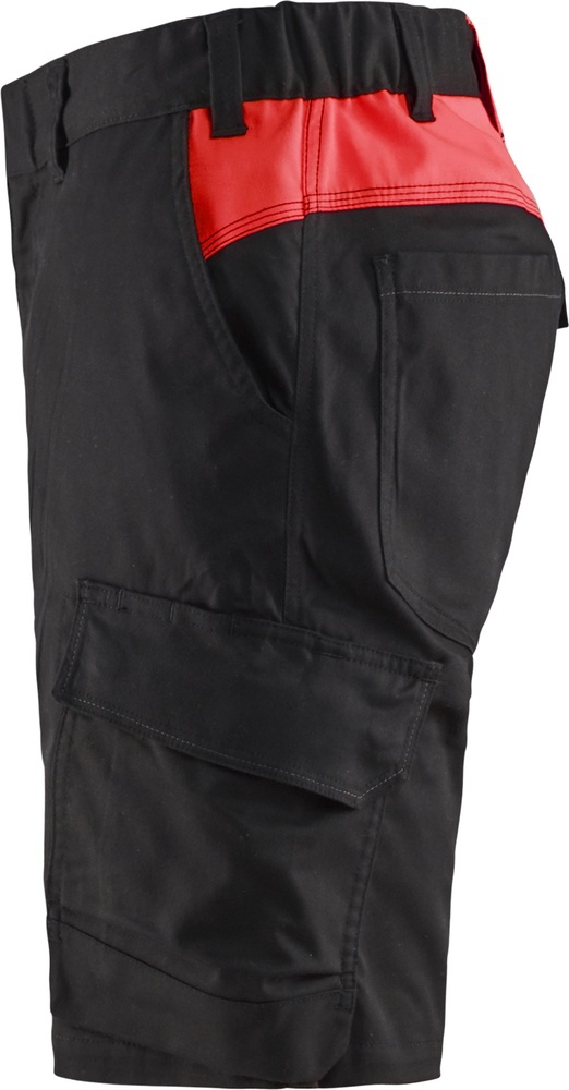 BlklderArbeitsshortsIndustrieShortsStretch14461832SchwarzRot-C44