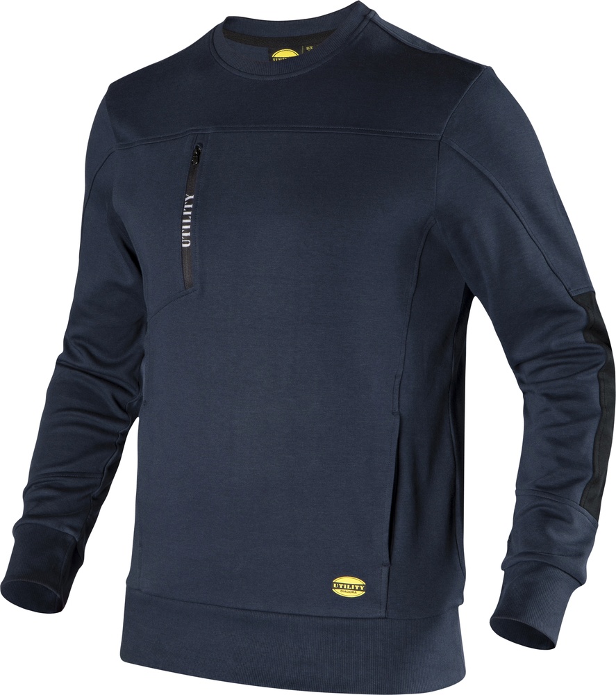 UtilityDiadoraPulloverSweatshirtSweatshirtCrewLiteworkClassicNavy-S