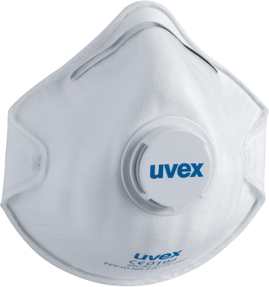 UvexFormmaskeSilv-AirC2110FFP1876211015Stck UvexFormmaskeSilv-AirC2110FFP1876211015Stck