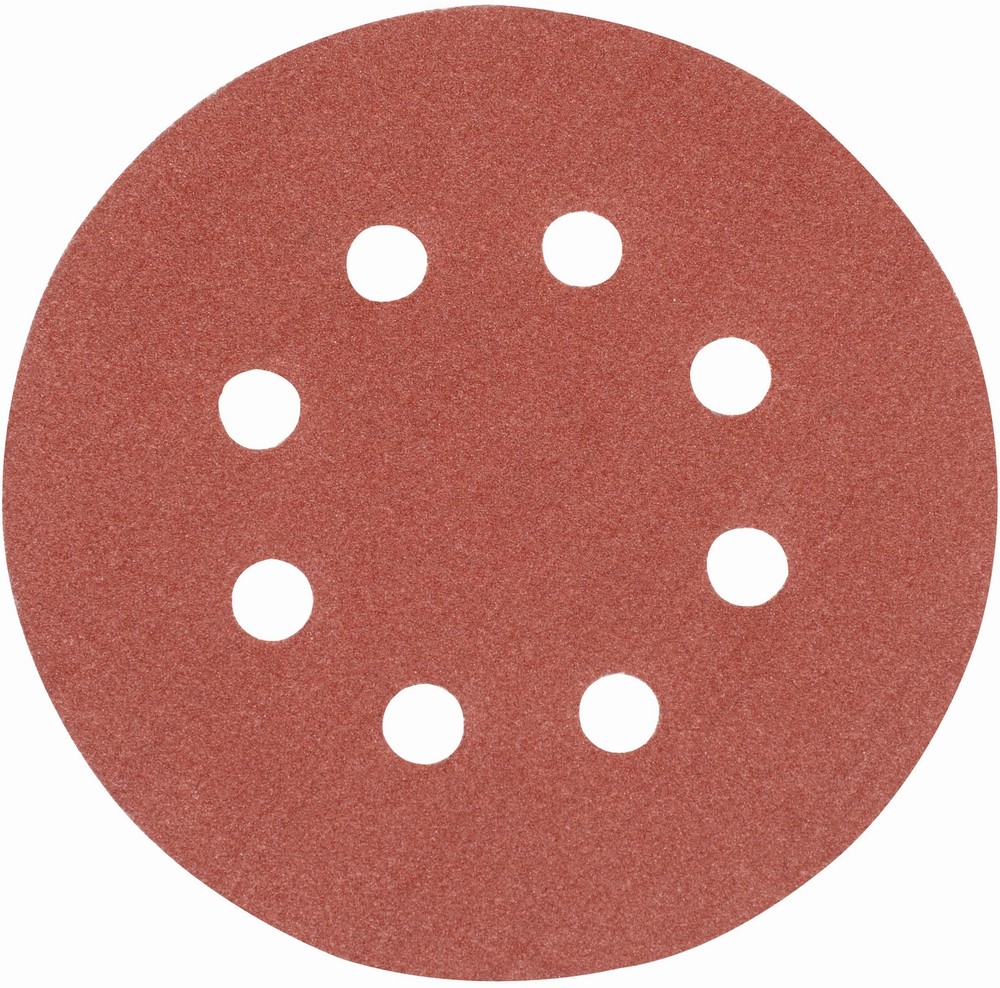 SilverlineSchleifzubehrKlettschleifscheibengelocht125mm10er-Pckg