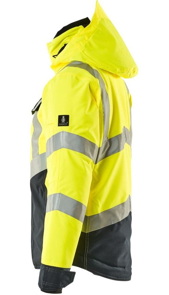 MascotWinterjackeHastingsSafeSupreme15535-231Hi-visGelbSchwarzblau-XXL