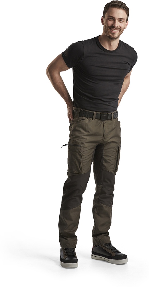 BlklderArbeitshoseServiceStretch14591845DunkelOlivgrnSchwarz-C44