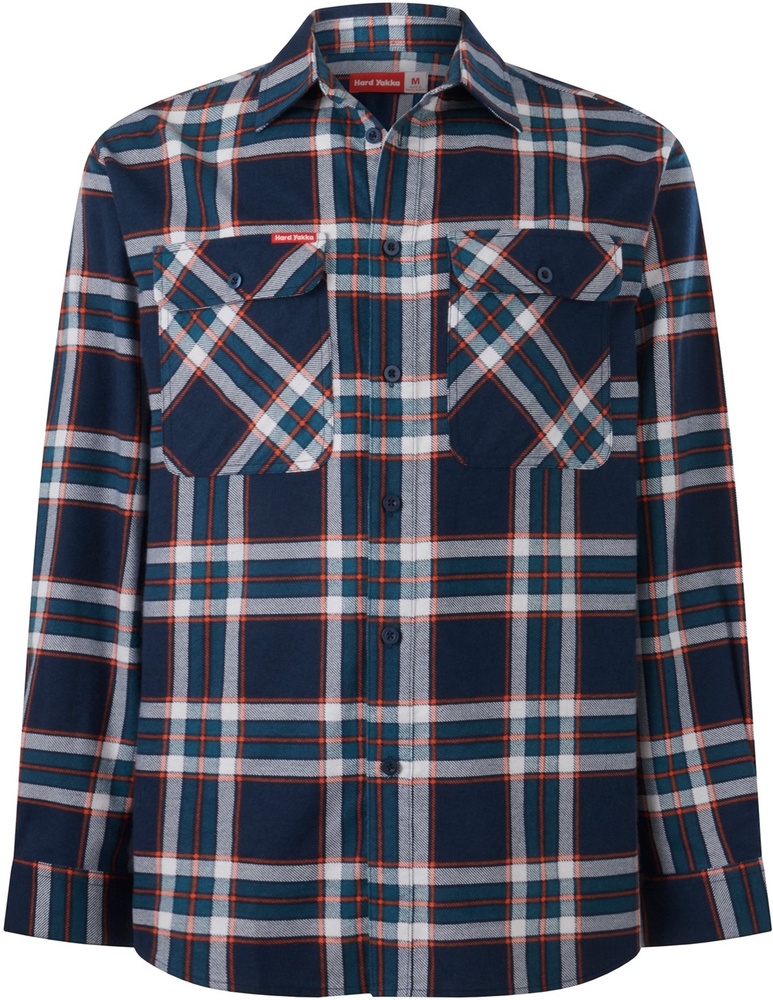HardYakkaT-ShirtCoreFlannelShirtG07752Navy-S