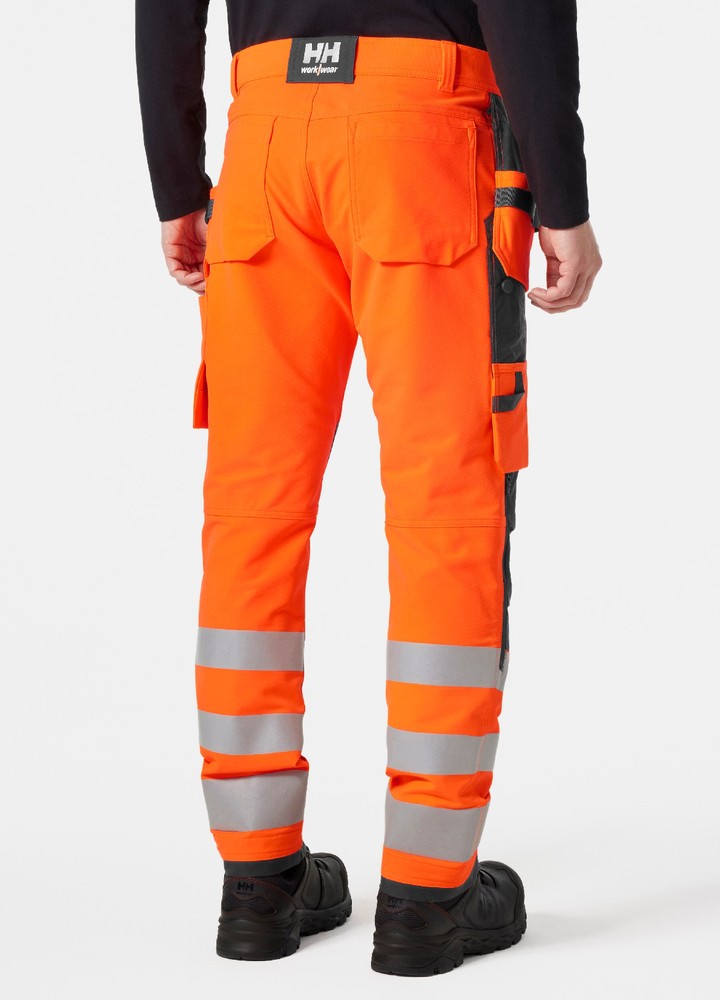 HellyHansenArbeitshoseAlna4XConstructionPantCl2OrangeEbony-C44