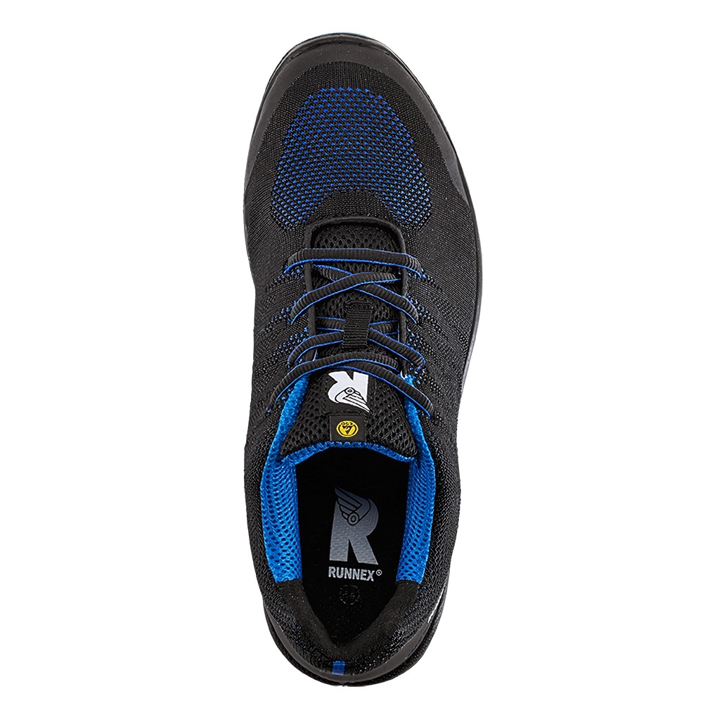 RUNNEXS1P-ESD-SicherheitshalbschuhSportStarSchwarzBlau-36