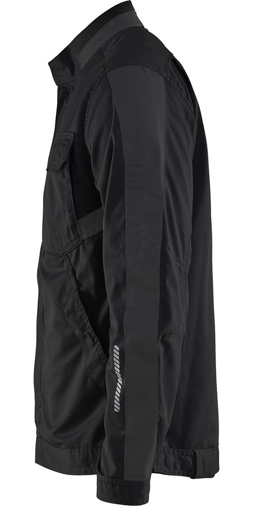 BlklderArbeitsjackeIndustrieJackeStretch44441832SchwarzDunkelgrau-4XL