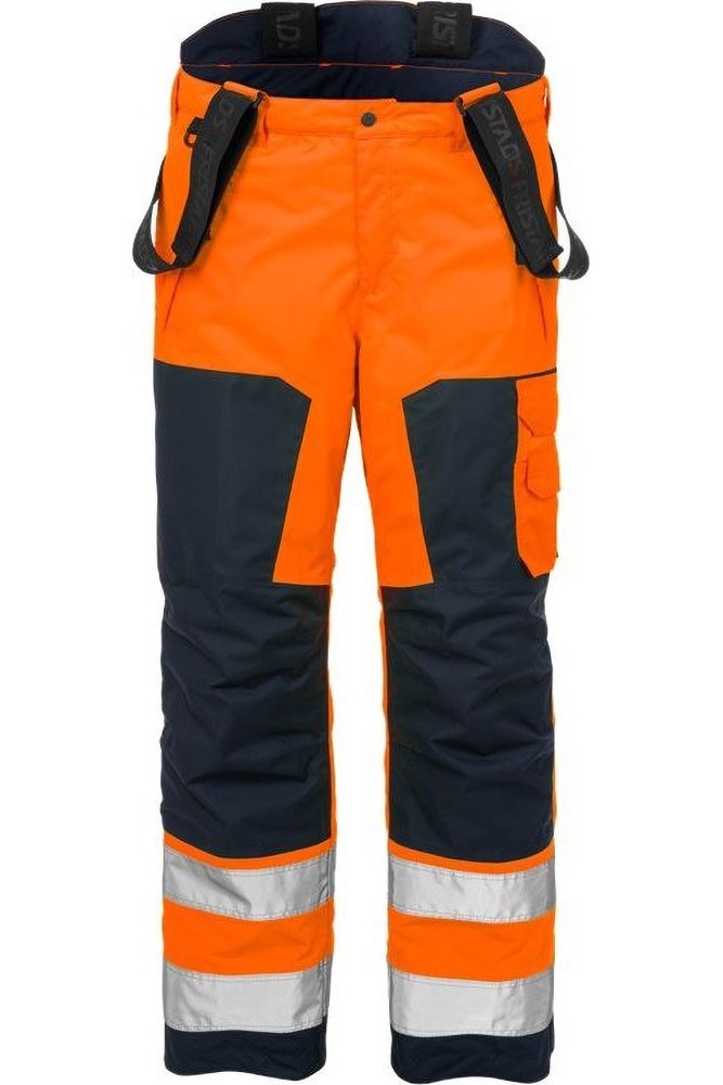 FristadsWarnschutz-HoseHighVisAirtechWinterhoseKl22035GTTWarnschutz-OrangeMarine-XS