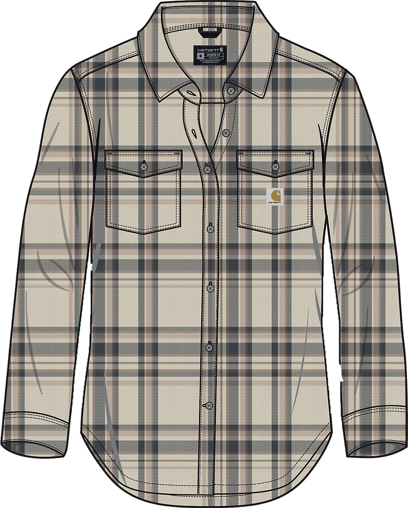 CarharttDamenHemdFiberSeriesLSFlannelShirt107135