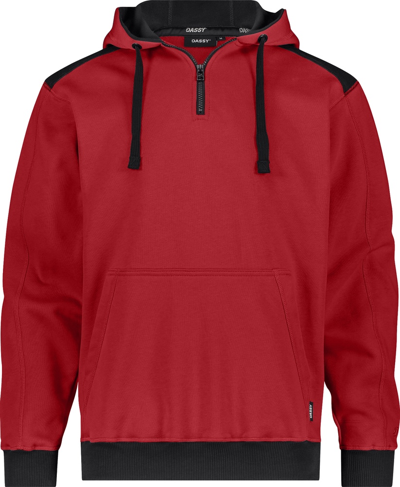 DassyKapuzensweatshirtIndyNextRotSchwarz-XS