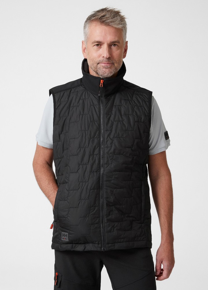 HellyHansenFleecewesteKensingtonLifaloftVestBlack-XS