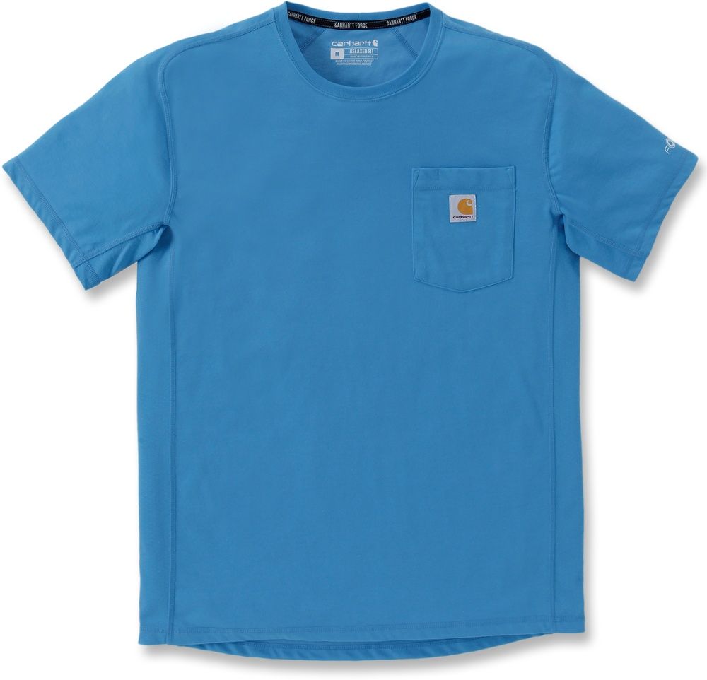 CarharttForcePocketSST-Shirt106652EngineerBlueHeather-XXL
