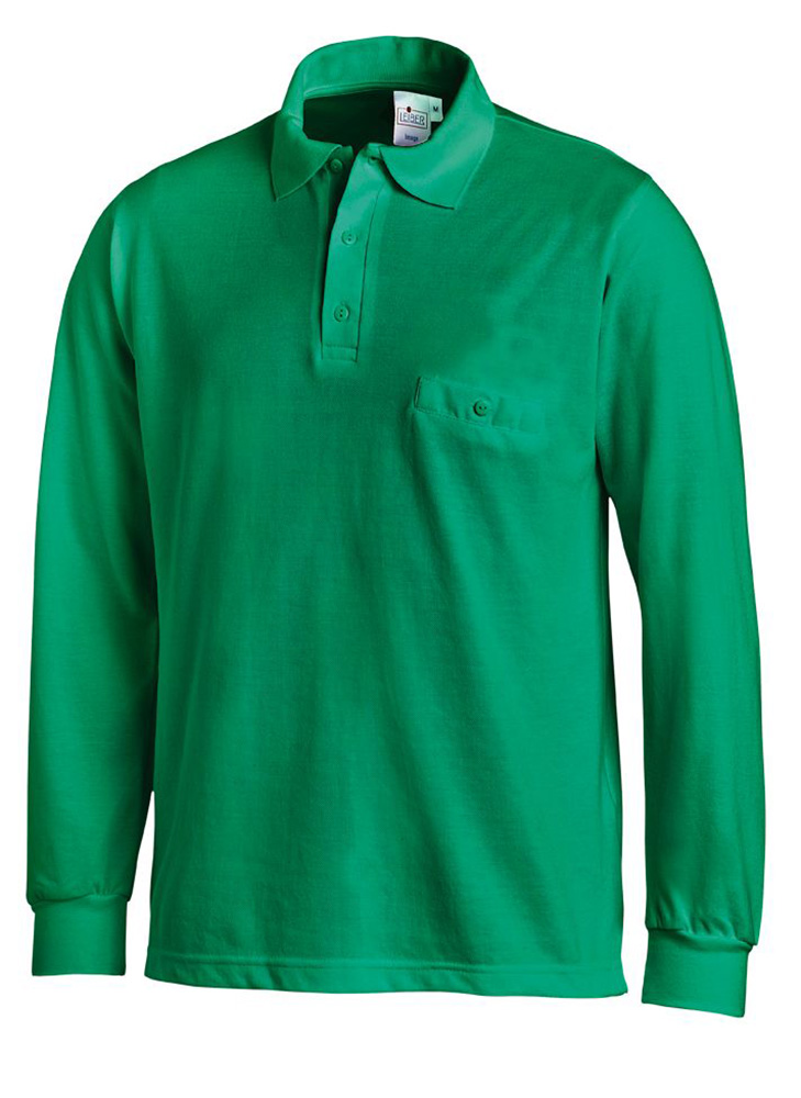 LeiberPolo-ShirtmitLangrmeln0884108Grn-XS