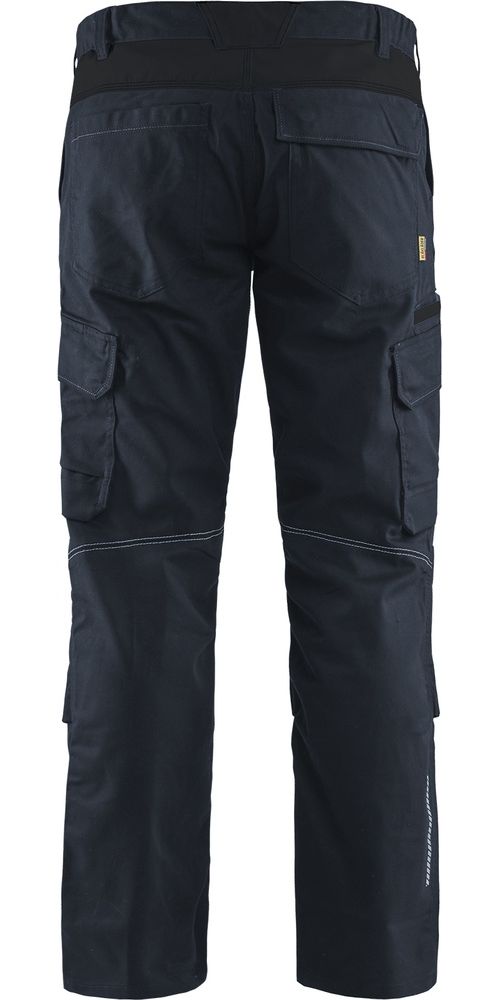 BlklderArbeitshoseIndustrieStretchmitKniepolstertaschen14481832DunkelMarineblauSchwarz-C144