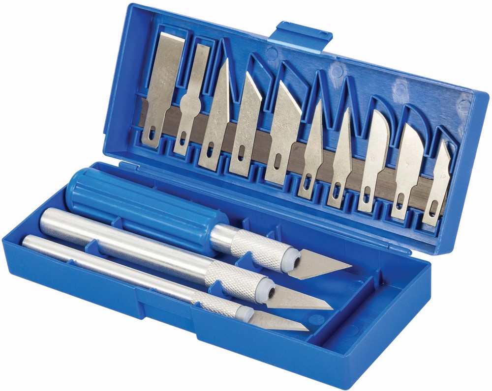 SilverlineFeinarbeitenHobbymesser16-tlgSatz16-tlg