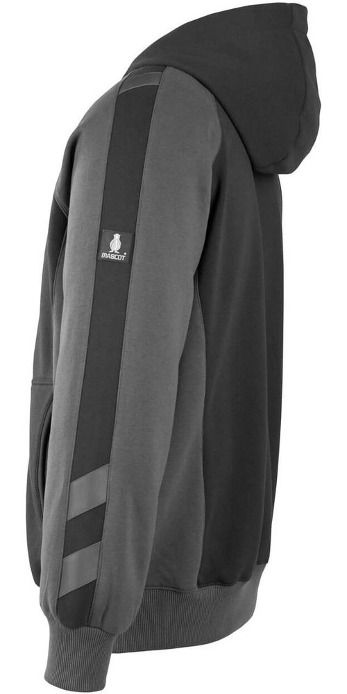 MascotKapuzensweatshirtmitReiverschlussWiesbadenUnique50566-963SchwarzDunkelanthrazit-XXL