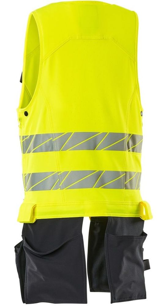 MascotWerkzeugwesteAccelerateSafe19589-711Hi-visGelbSchwarzblau-XXL