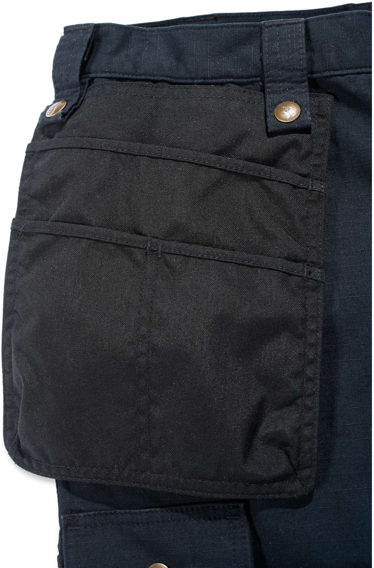 CarharttHerrenHoseEmeaMultipocketRipstopPantBlack