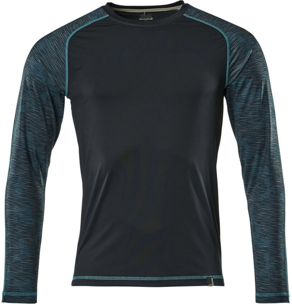 MascotT-ShirtLangarmAdvanced17281-944Schwarzblau-XXL