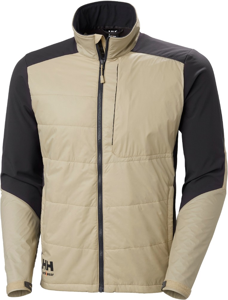 HellyHansenArbeitsjackeKensingtonInsulatedJacketSandEbony-XS