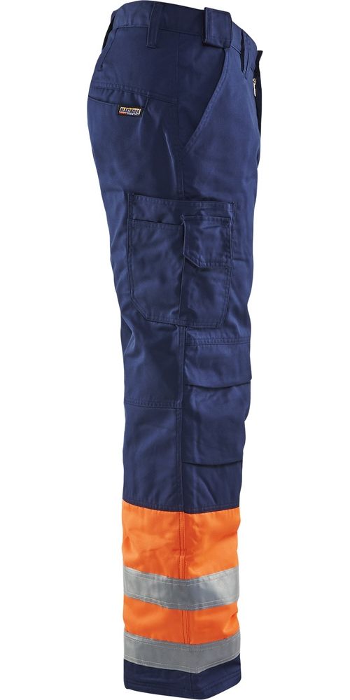 BlklderArbeitshoseHighVisWinter18621811OrangeMarineblau-C146