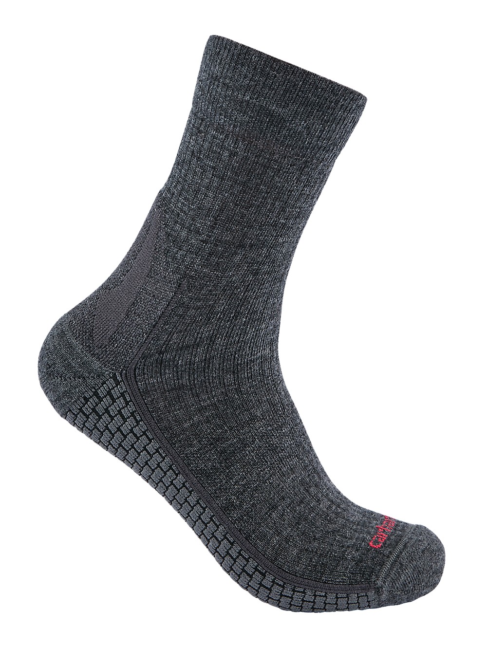 CarharttDamenSockenSynthetic-MerinoWoolShortCrewSockCarbonHeather CarharttDamenSockenSynthetic-MerinoWoolShortCrewSockCarbonHeather