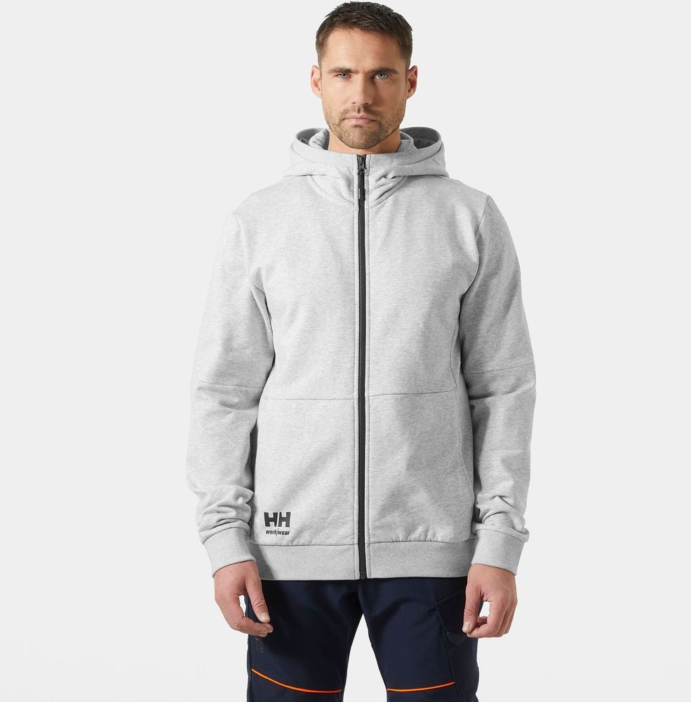 HellyHansenHoodieEvoZip79345GreyMelange-XS