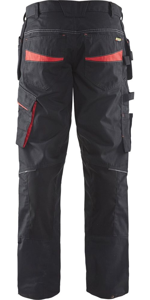 BlklderArbeitshoseServicemitStretchundWerkzeugtaschen14961330SchwarzRot-C146