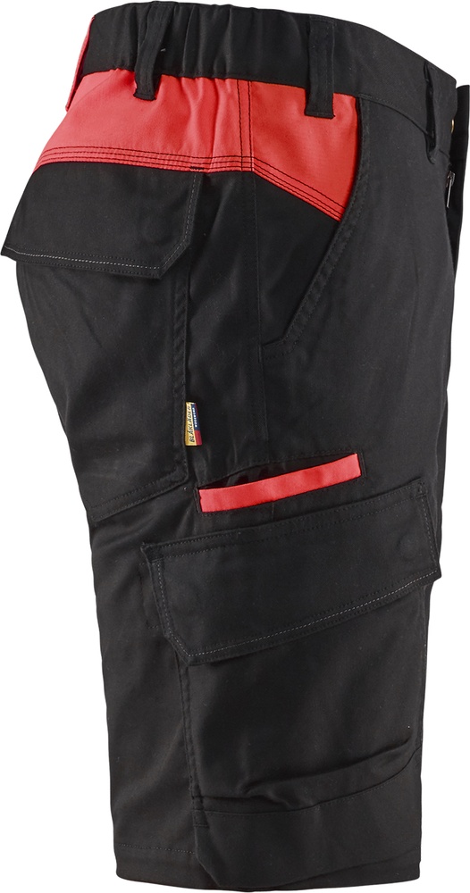 BlklderArbeitsshortsIndustrieShortsStretch14461832SchwarzRot-C44