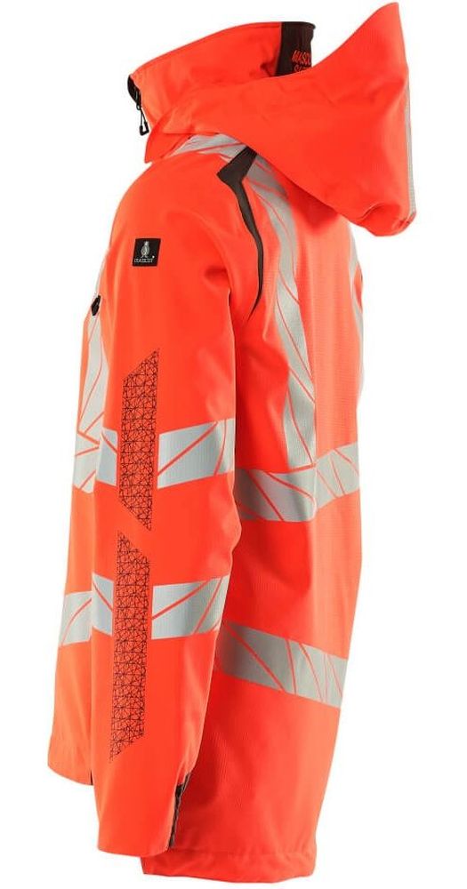 MascotHardShellJackeAccelerateSafe19001-449Hi-visRotDunkelanthrazit-XXL