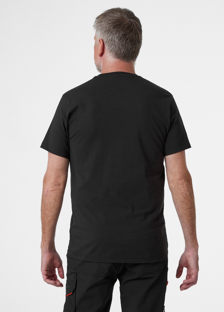 HellyHansenLogoT-ShirtBlack-XS