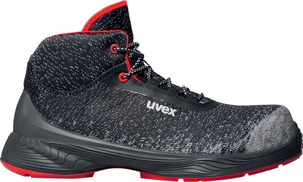 UvexSicherheitsschuhStiefel1G2SicherheitsstiefelS1SRC68538SchwarzRot-35Weite11