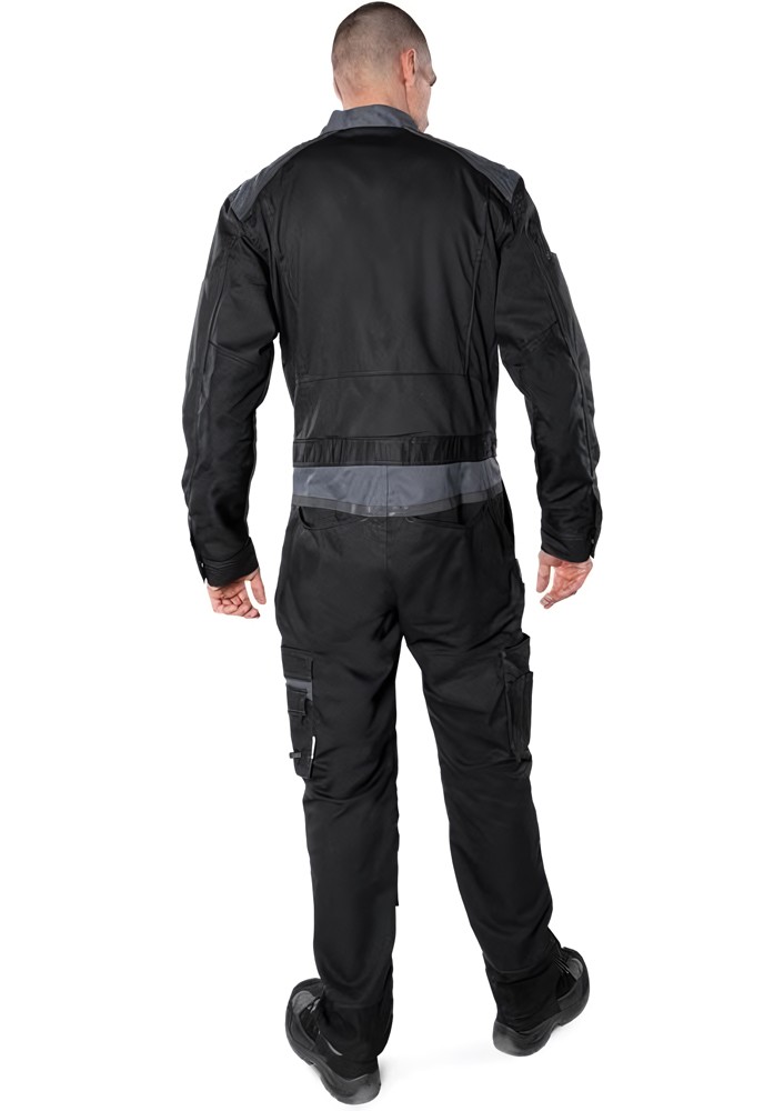 FristadsOverall8555STFPSchwarzGrau-XS