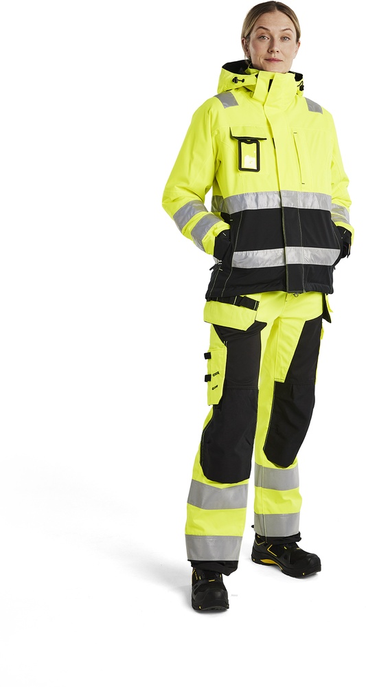 BlklderDamenArbeitsjackeHighVisWinterjacke48721987GelbSchwarz-L