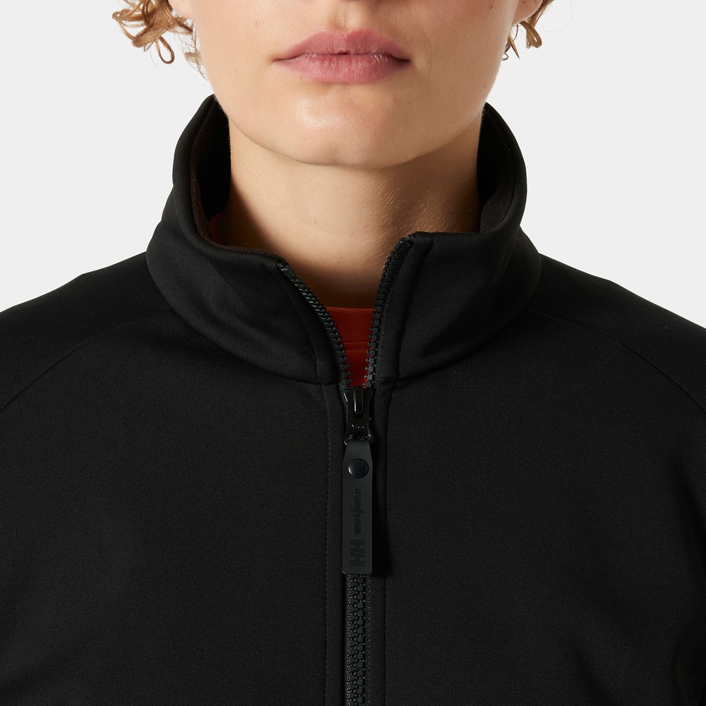 HellyHansenDamenFleecejackeWTechMidlayer72381Black-XS
