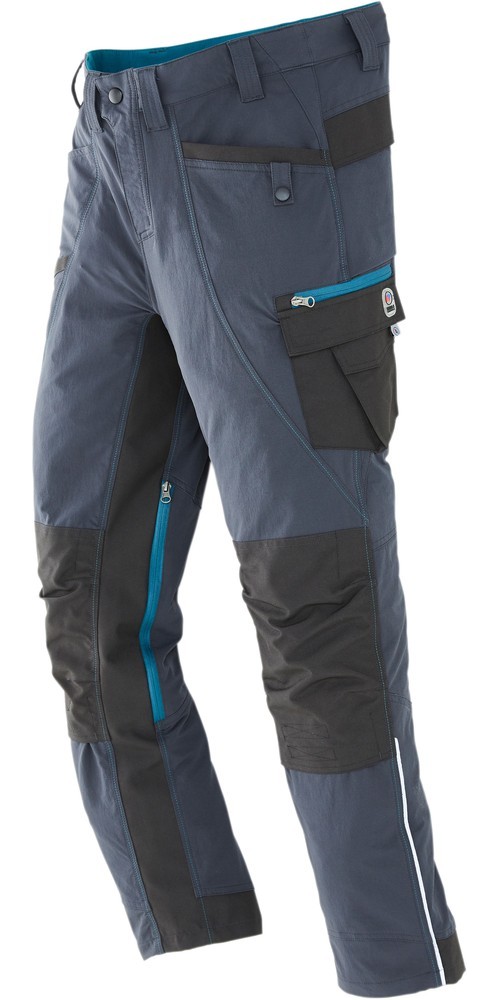 TerraxWorkwearArbeitshoseAnthrazitPertrol