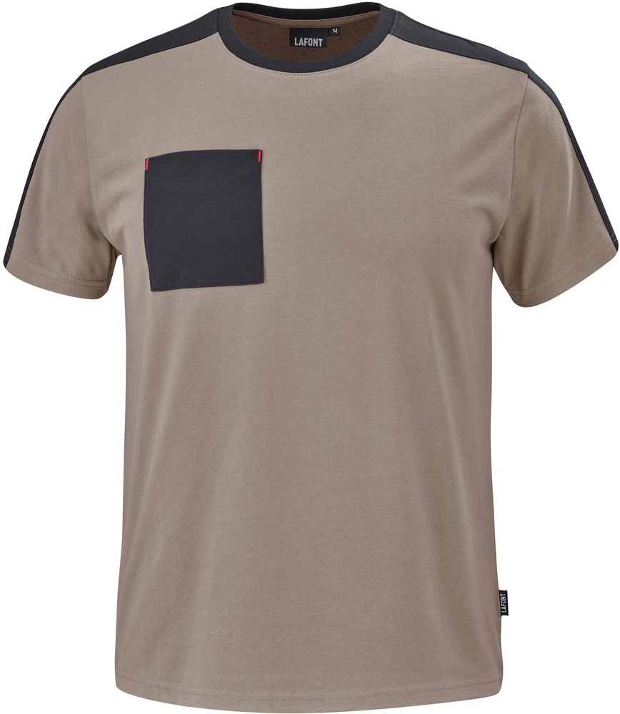 LafontT-ShirtChiselC190ATT2BeigeBlack-XXL