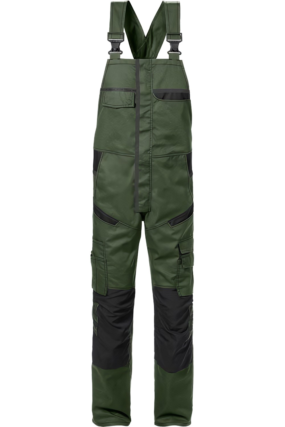 FristadsLatzhose1555STFPArmyGrnSchwarz-C54