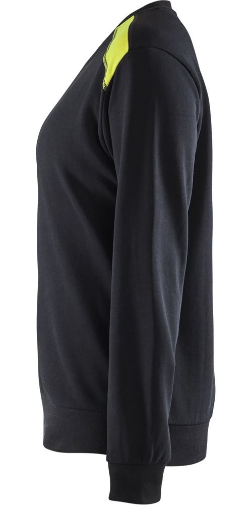 BlklderDamenSweatshirt34081158SchwarzHighVisGelb-L