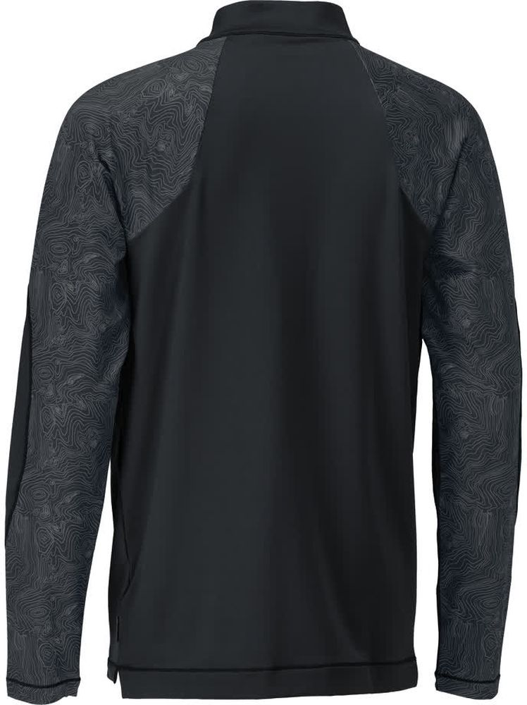 MascotT-ShirtLangarmmitkurzemReiverschlussCustomized22681-618Schwarz-XXL