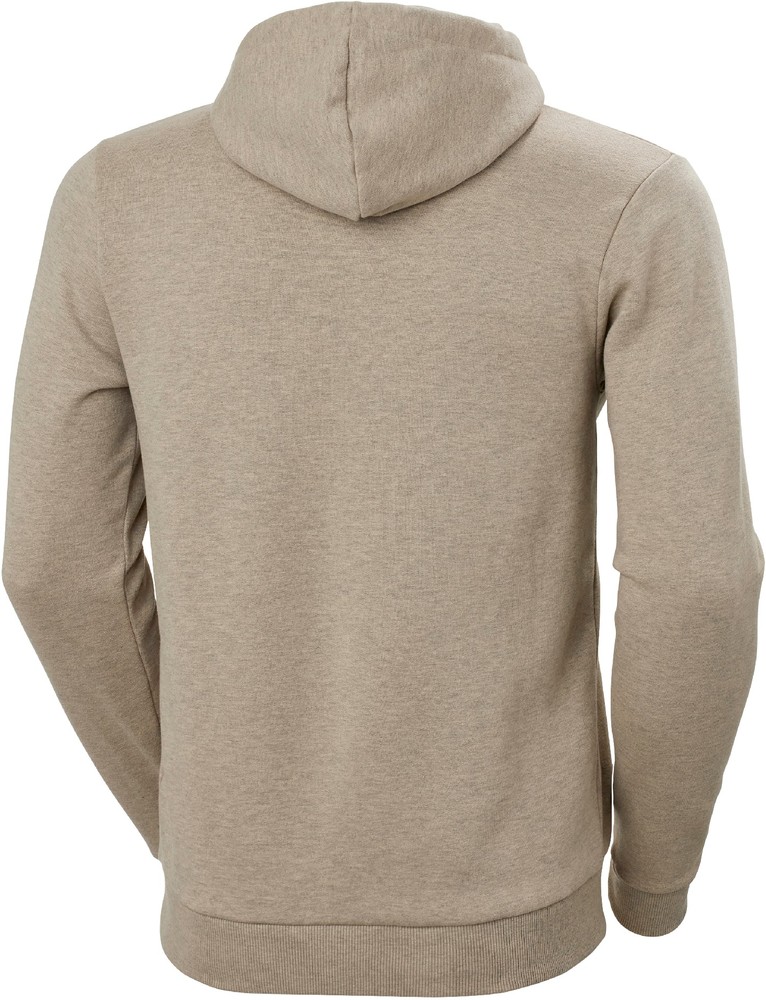 HellyHansenLogoHoodieSandMelange-XS