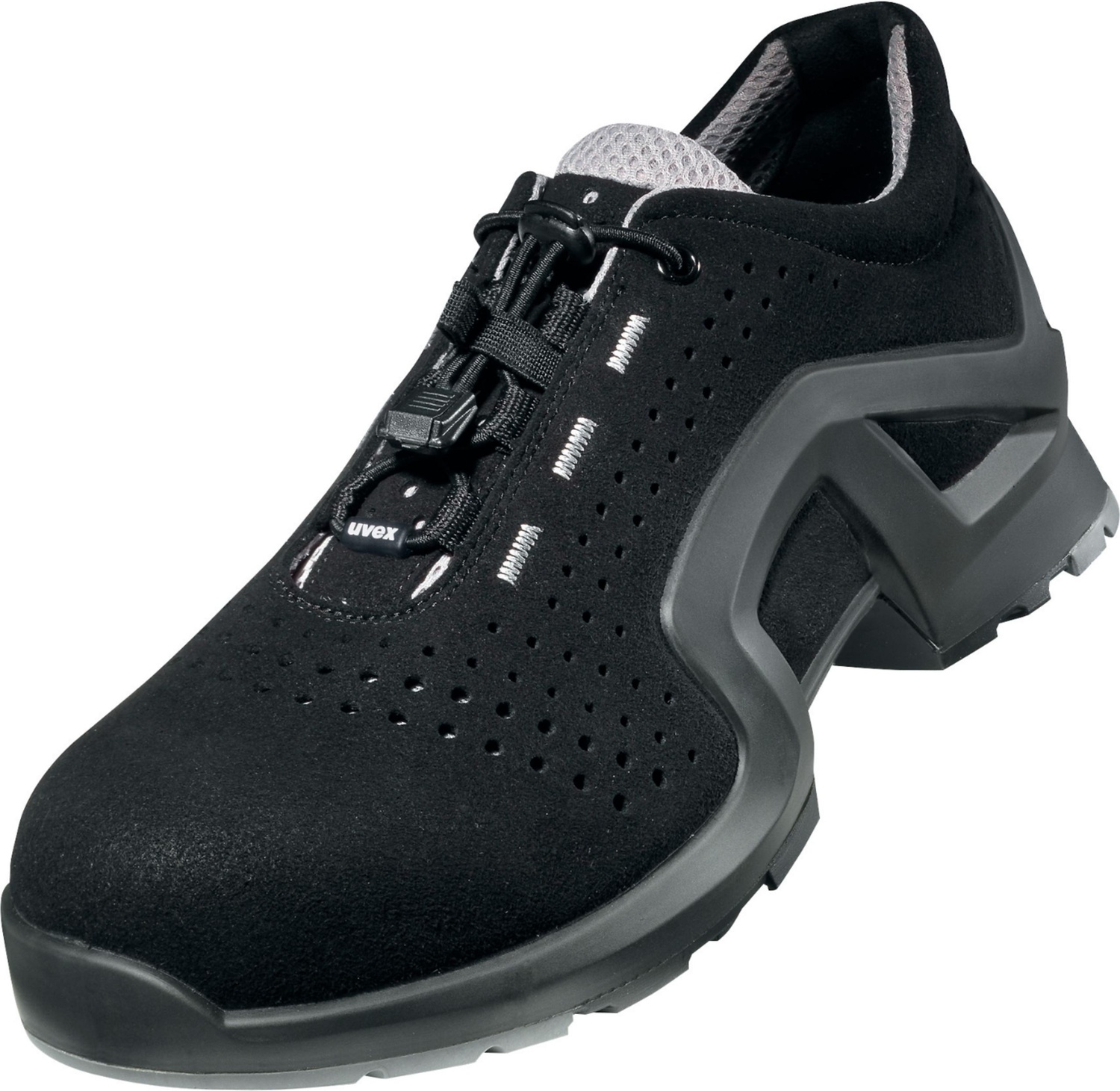 Uvex1SupportHalbschuheS185118SchwarzGrau85118