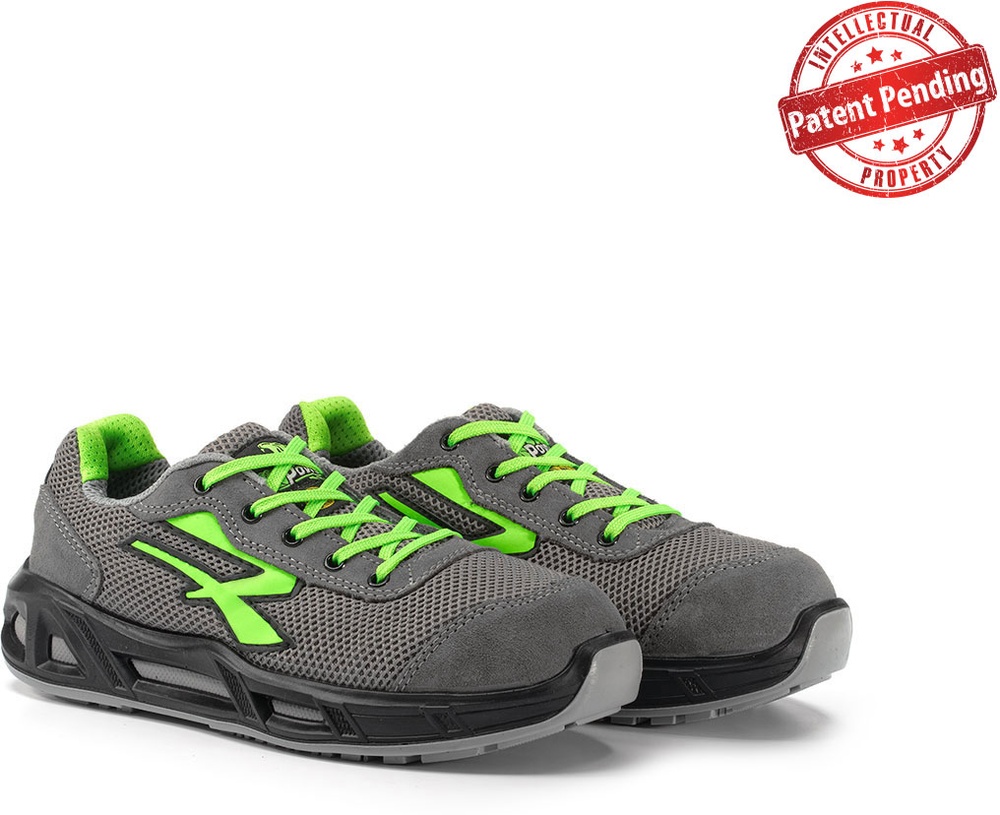 U-PowerSicherheitsschuheHalbschuheSummerCarpetEsdS1PSrcRC20346Grau-35