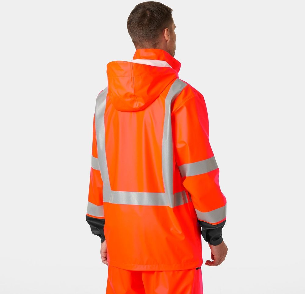 HellyHansenRegenjackeAddvisRainJacket70155OrangeEbony-S