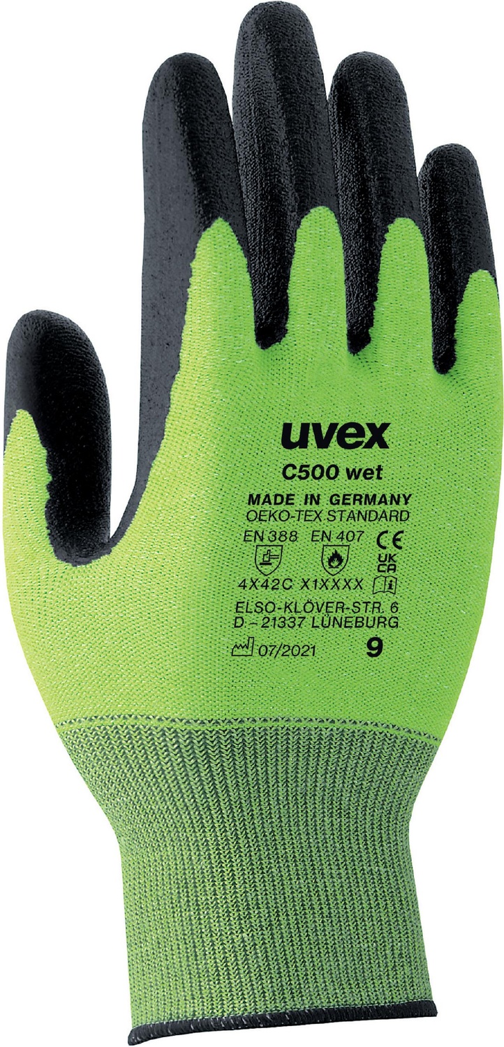 UvexSchutzhandschuheC500Wet604926049210Paar