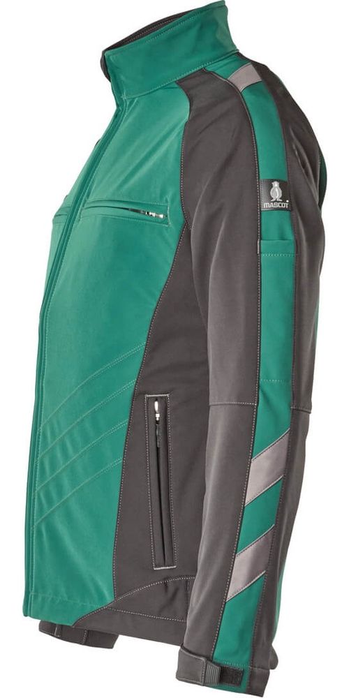 MascotSoftshellJackeDresdenUnique12002-149GrnSchwarz-XXL