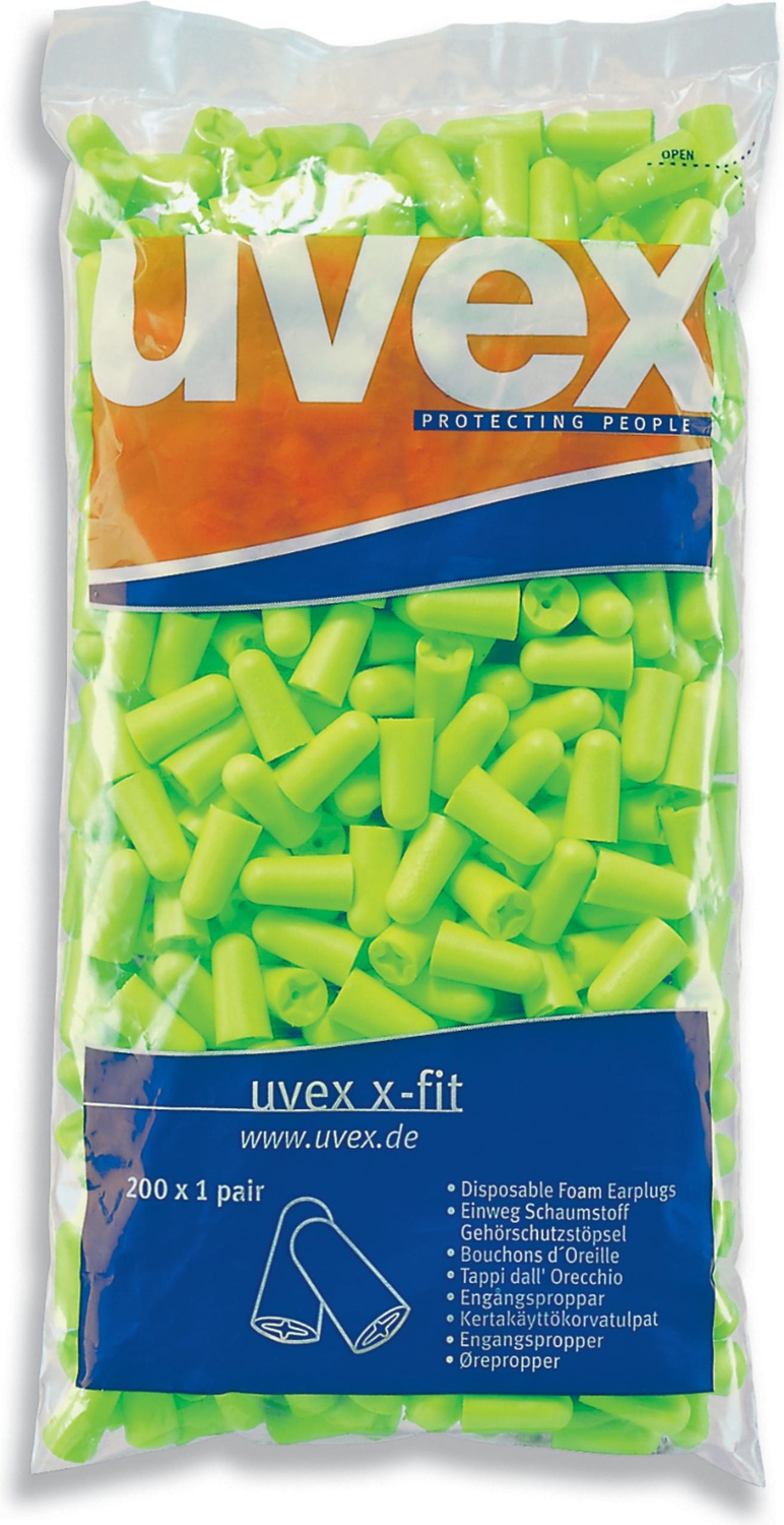 UvexGehrschutzstpselX-Fit2112003GrnSnr37Db21120-M200Stck