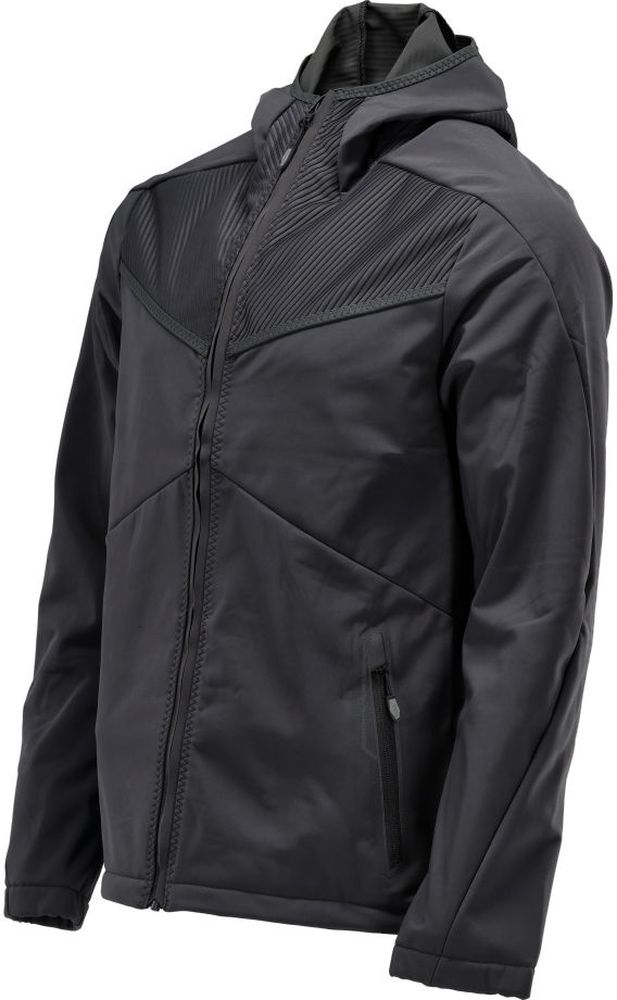 MascotSoftshellJackemitKapuzeCustomized22102-649Schwarz-XXL