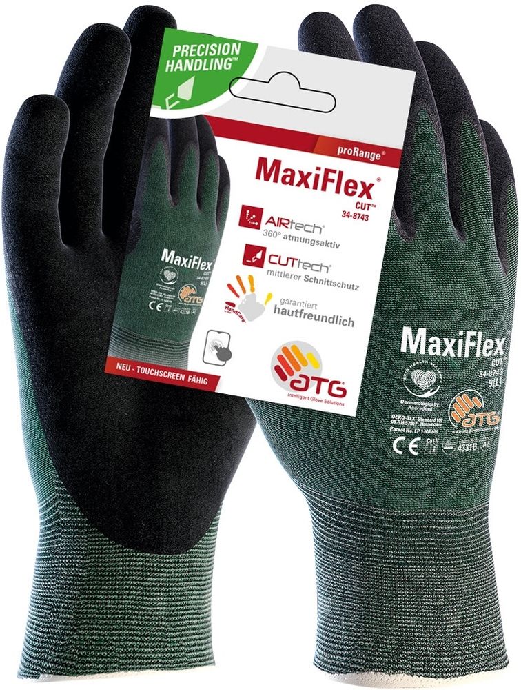 ATGCutNylon-Strickhandschuhe34-8743Hct12Stck2577GrnSchwarz-6