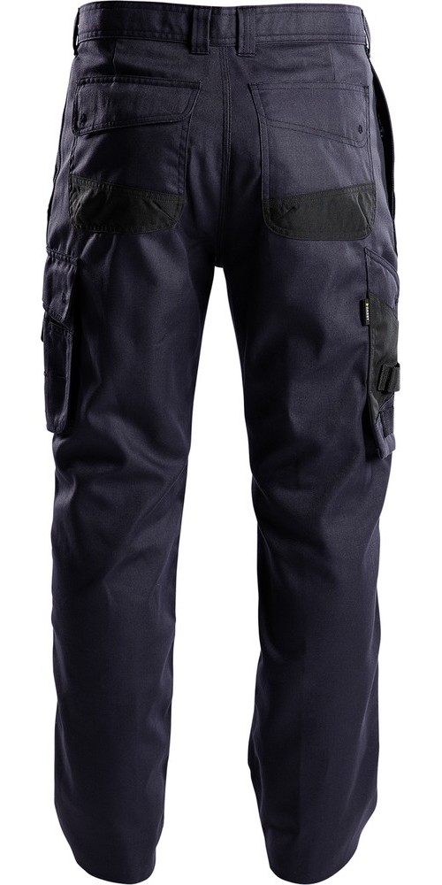 DassyCanvasArbeitshosemitKniepolstertaschenConnorPESCO25NachtblauSchwarz